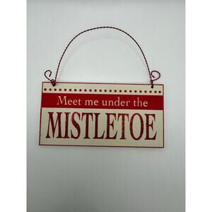 Darice Christmas Wood hanging sing.